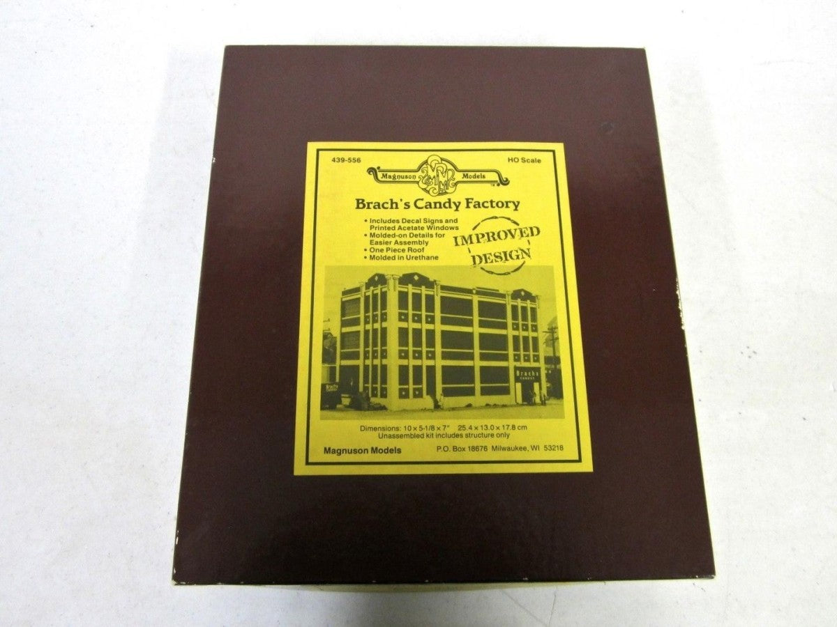 Magnuson Models 439-556 HO Scale Brach's Candy Factory Building Kit