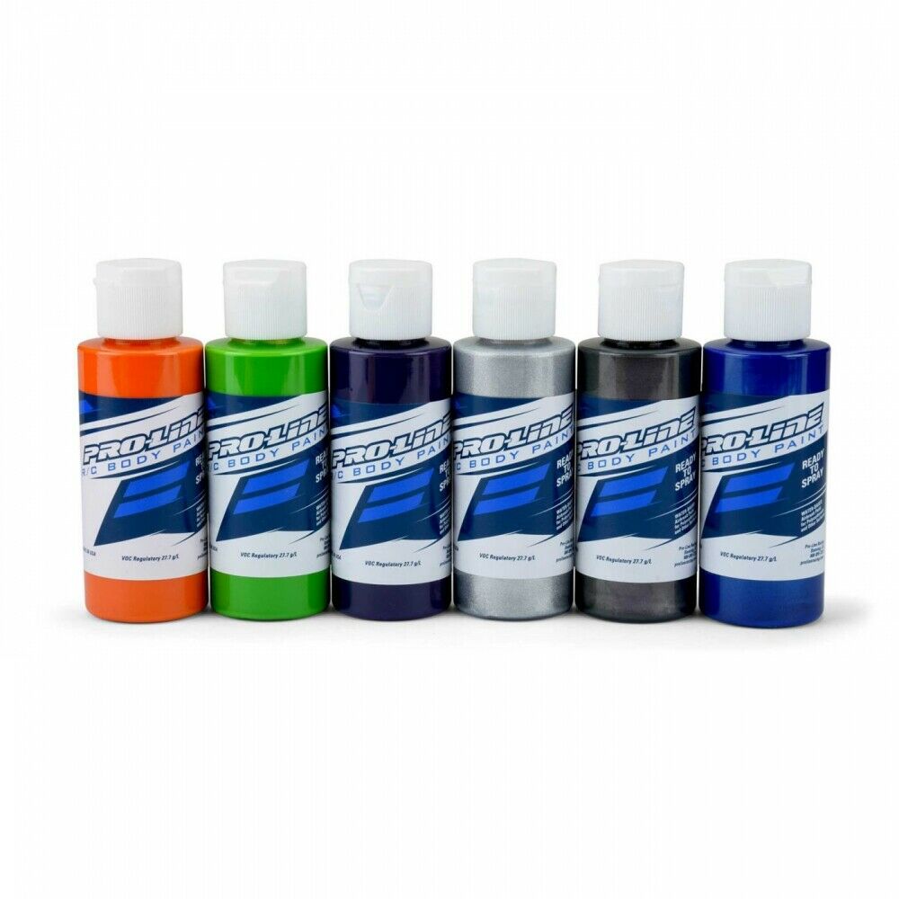 Pro-Line Racing 6323-01 RC Body Paint Secondary Color Set (Pack of 6)
