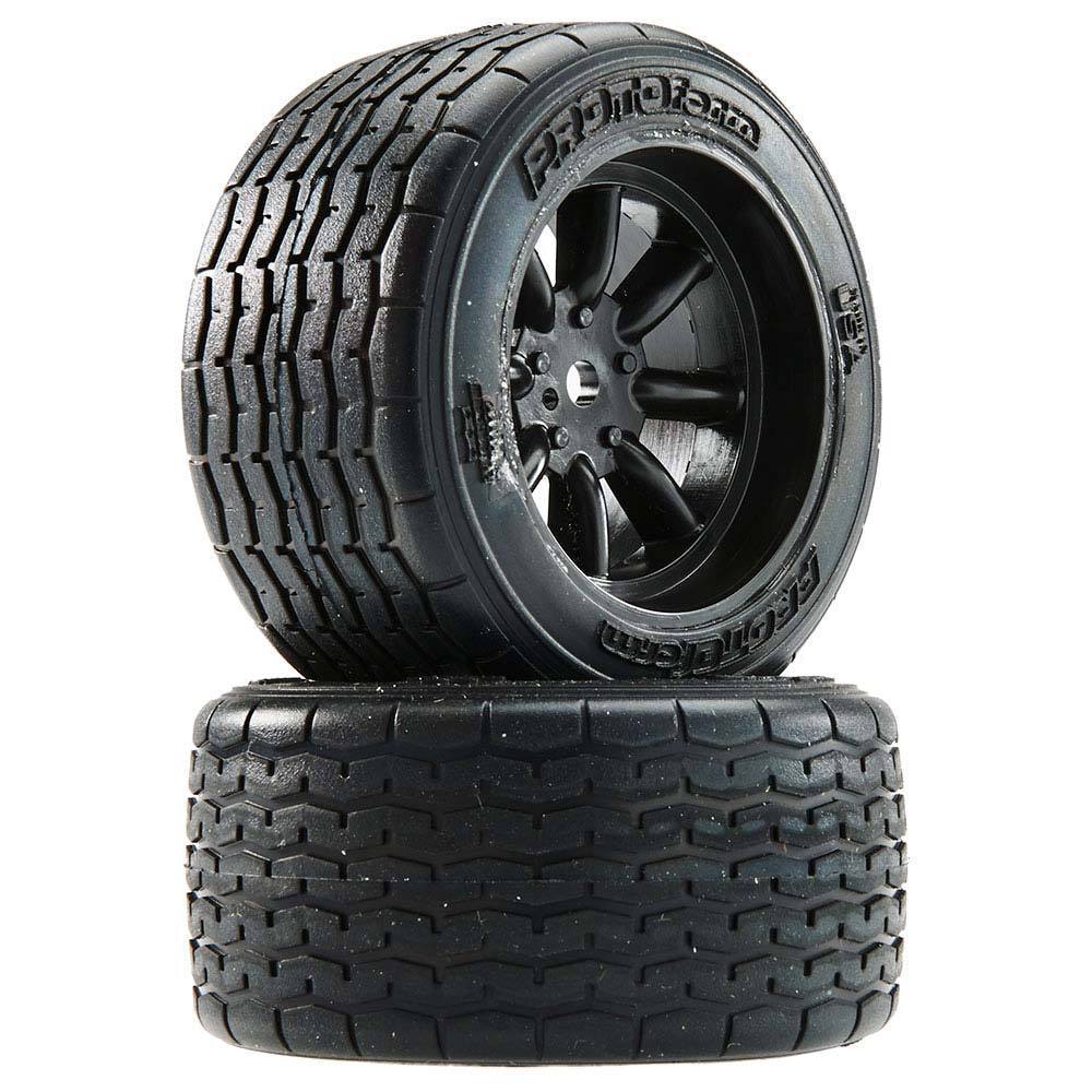 Protoform - Pro-line Racing 10139-18 PROTOform 31mm VTA Rear Tires Black Wheels