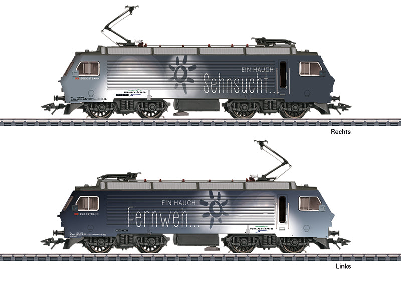 Marklin 37301 HO Swiss Southeast Railroad Class Re 4/4 IV Electric Locomotive