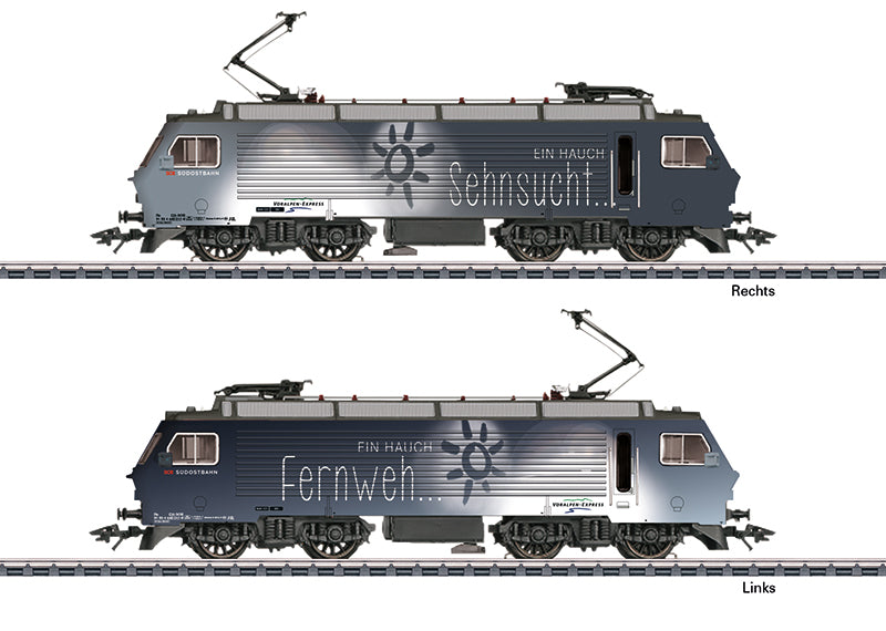Marklin 37301 HO Swiss Southeast Railroad Class Re 4/4 IV Electric Locomotive