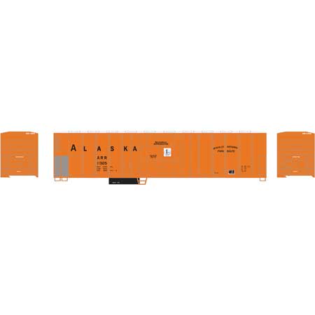 Athearn 17514 N Scale Alaska Railroad 57' Mechanical Reefer #11505