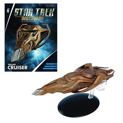 Eaglemoss 98529 1:16 Star Trek Vulcan Cruiser with Magazine Issue #6