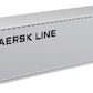 Atlas 20005039 HO Maersk Line 40' Standard Height Container Set # 2 (Set of 3)