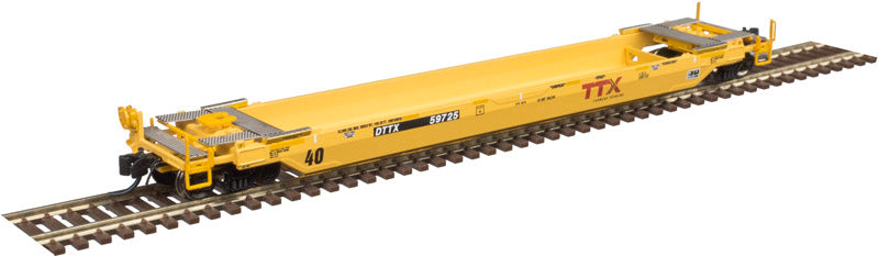 Atlas 50003729 N TTX Forward Thinking 1a 40' Rebuilt Well Car #59725