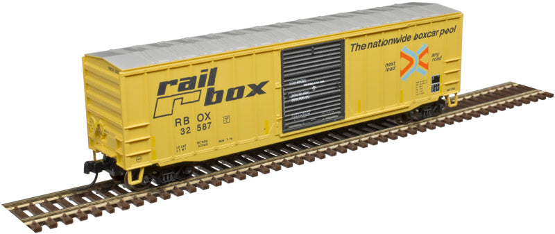Atlas 50004276 N Scale Railbox ACF® 50' 6" Box Car #32587