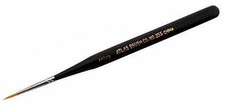 Atlas Brush 255-5 5/0 Taklon ultra mini brush