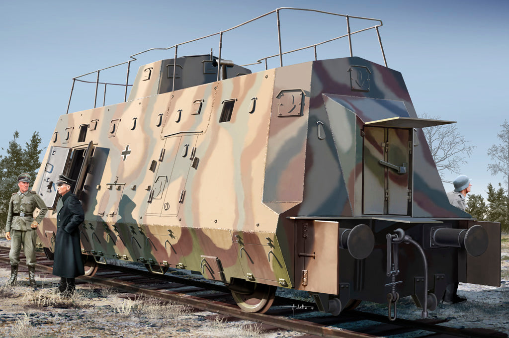 Hobby Boss Models 82924 1:72 German Kommandowagen of BP-42 Armor Plastic Kit