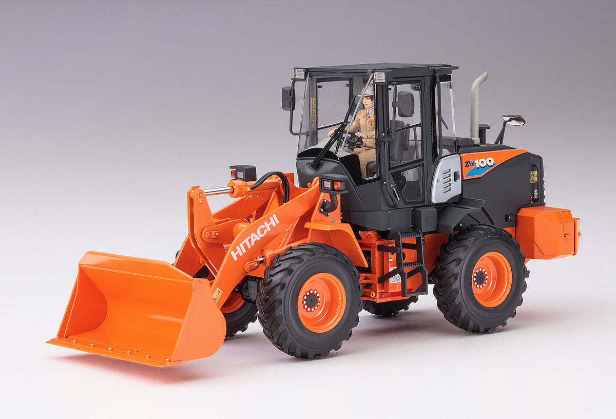 Hasegawa 66004 1:35 Hitachi ZW100-6 Wheel Loader Construction Machinery Kit