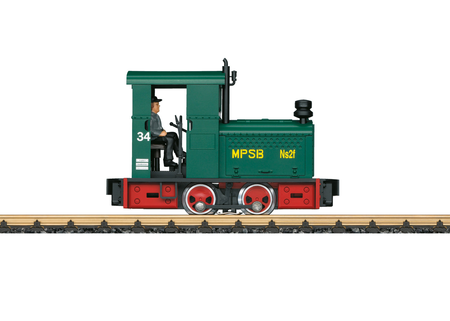 LGB 25911 G Scale MPSB Era VI Diesel Locomotive #34