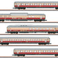 Marklin 87269 Z German Federal Railroad DB Rheingold Passenger Set (Pack of 5)