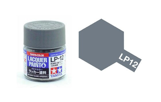 Tamiya 82112 Lacquer Lp-12 IJN Gray 10ml Paint Bottle