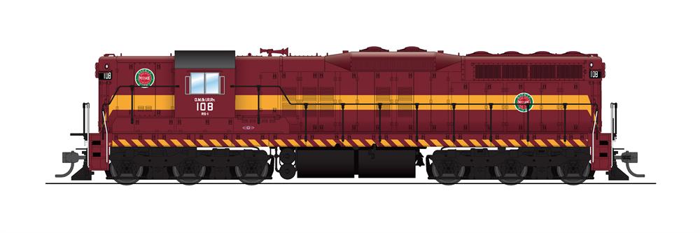 Broadway Limited 5803 HO DM&IR EMD SD9 Diesel Locomotive Sound/DC/DCC #108 NIB