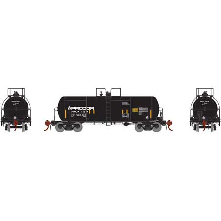 Athearn G17882 HO PROCOR 13,600-Gallon Acid Tank #15214