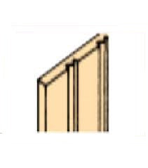 Northeastern Scale Lumber 70403 Board & Batten Siding (Pack of 2)