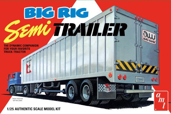 AMT 1164 1:25 Big Rig Semi Trailer Plastic Model Kit