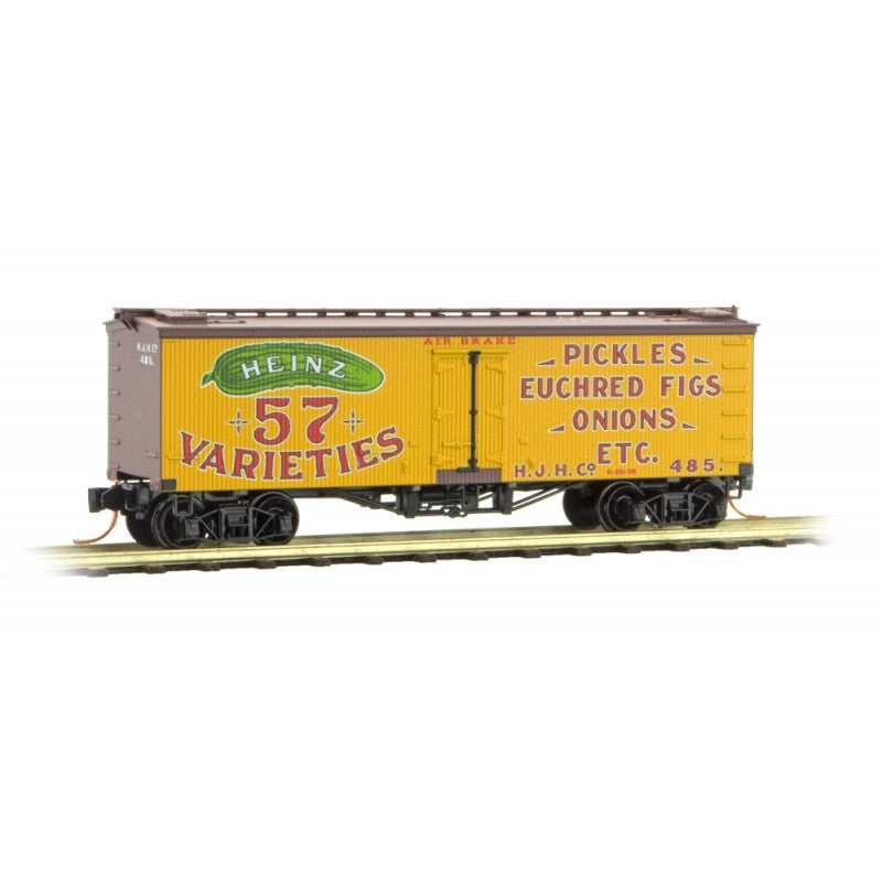 Micro-Trains 05800051 N Heinz 36' Wood Sheathed Ice Reefer #485
