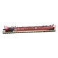 Micro-Trains 13500141 N ATSF 70’ Husky Stack Well Car #254200A