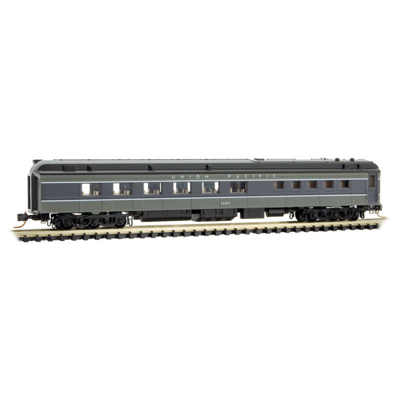 Micro-Trains 14600190 N Union Pacific 80' Heavyweight Diner Car #3683