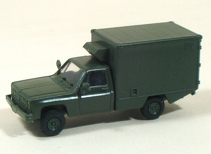 Trident Miniatures 90007 HO M1010 Ambulance Green Chevrolet Pick-Up Cab