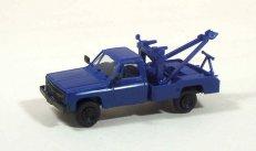 Trident Miniatures 90072B HO Blue Chevrolet with Wrecker Body Plastic Model Kit