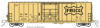 Wheels of Time 61128 N St. Louis San Francisco PC&F 50' Boxcar #600021