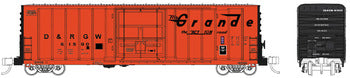 Wheels of Time 61119 N Denver & Gio Rrande Western PC&F 50' Boxcar #61500 LN/Box