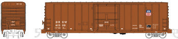 Wheels of Time 61187 N Denver Rio Grande & Western PC&F 50' Boxcar #61500