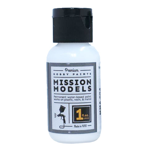 Mission Models MMA-004 Flat Clear Coat Water Based Acrylic Paint - 1 oz. Bottle