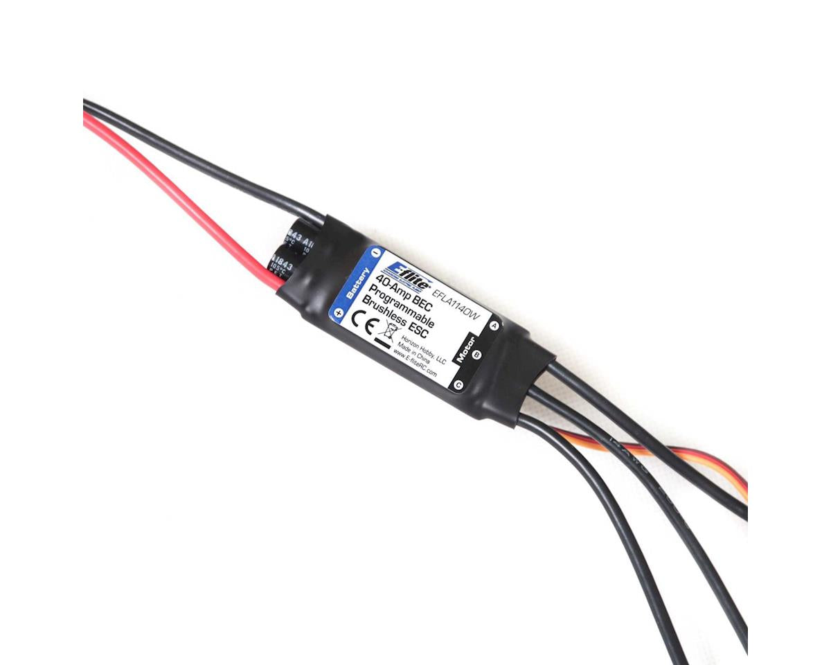 E-flite A9891 40A 230mm Wire EC3 ESC