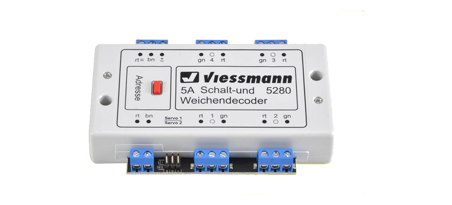 Viessmann Modellspielwaren 5280 Multi Protocol Switching and Turnout Decoder