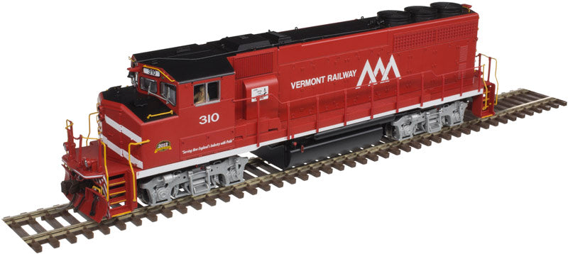 Atlas 10002705 HO Vermont Railway GP40-2(W) Silver Series Diesel Locomotive #310