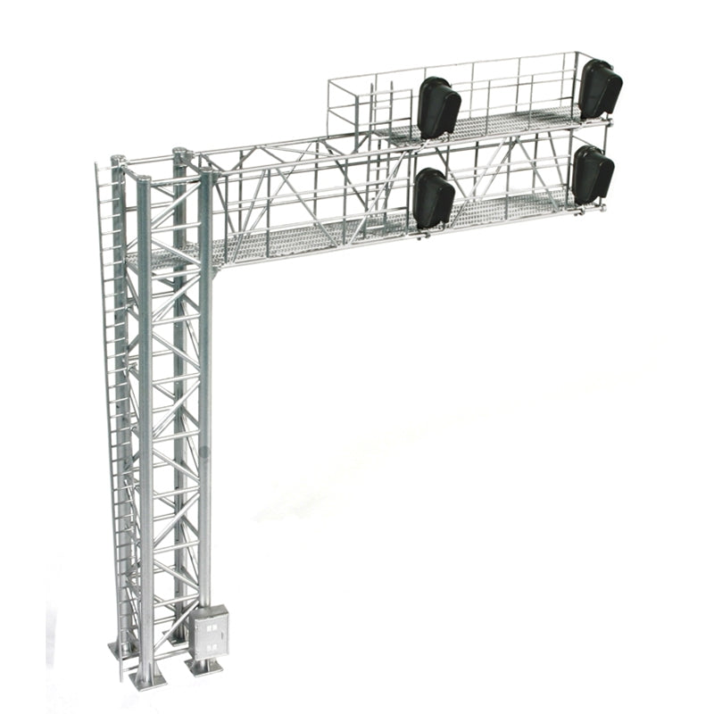 Atlas 70000098 HO Scale 4 Head 2 Track Left Hand Cantilever Modern Signal Bridge