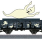 Marklin 44234 HO Marklin Halloween Start Up Glow in the Dark Ghost Car