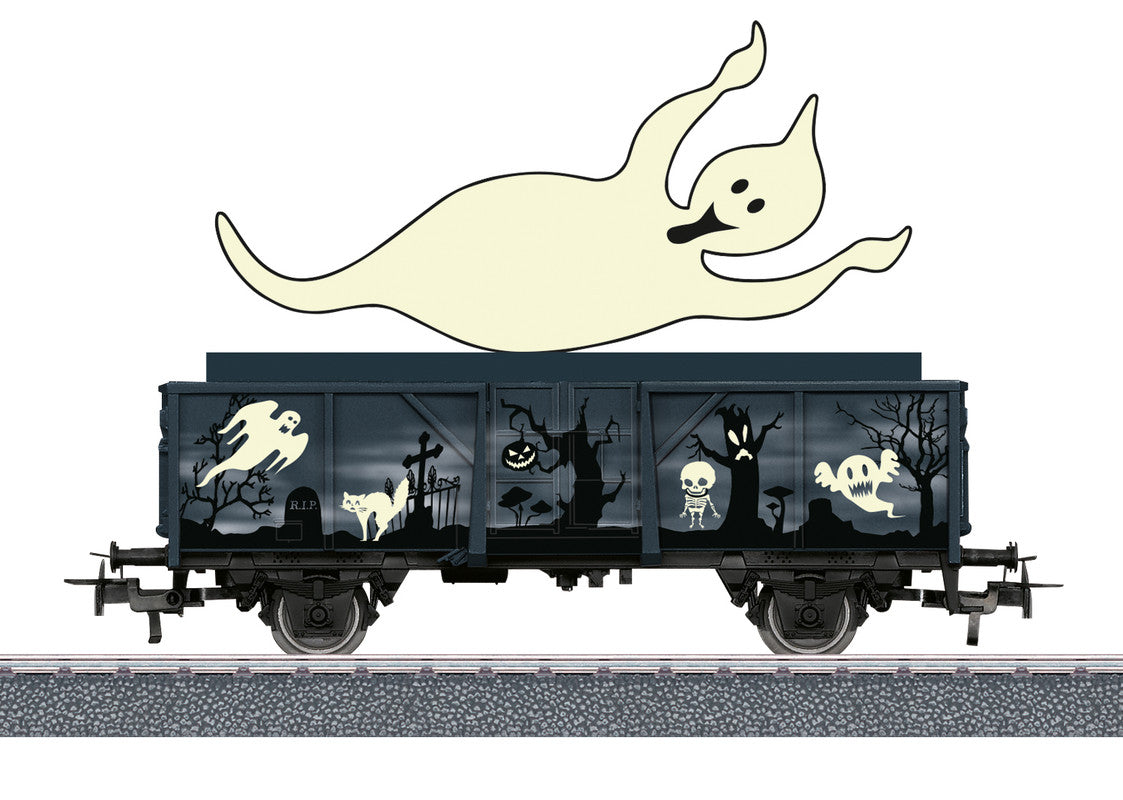 Marklin 44234 HO Marklin Halloween Start Up Glow in the Dark Ghost Car