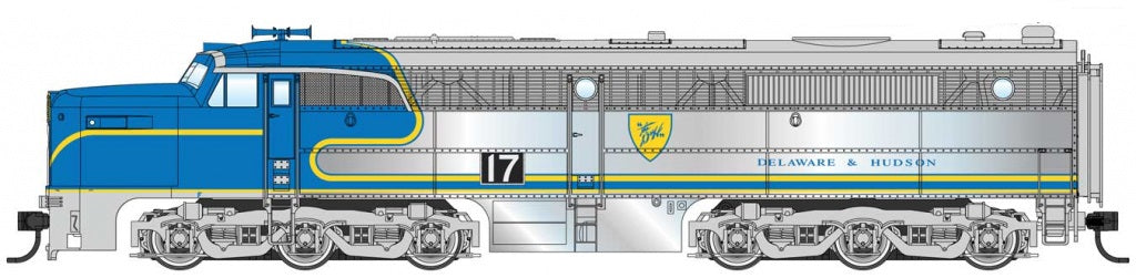 Walthers 910-10081 HO Delaware & Hudson Alco PA Standard DC Diesel Loco #17