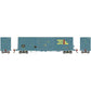 Athearn G69399 HO SSW/GWS 50' PC&F SS Box with 14' Plug Door #23792