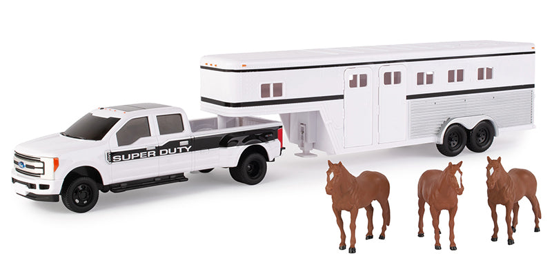 Ertl 46800 1:32 Ford Pickup Truck With Horse Trailer