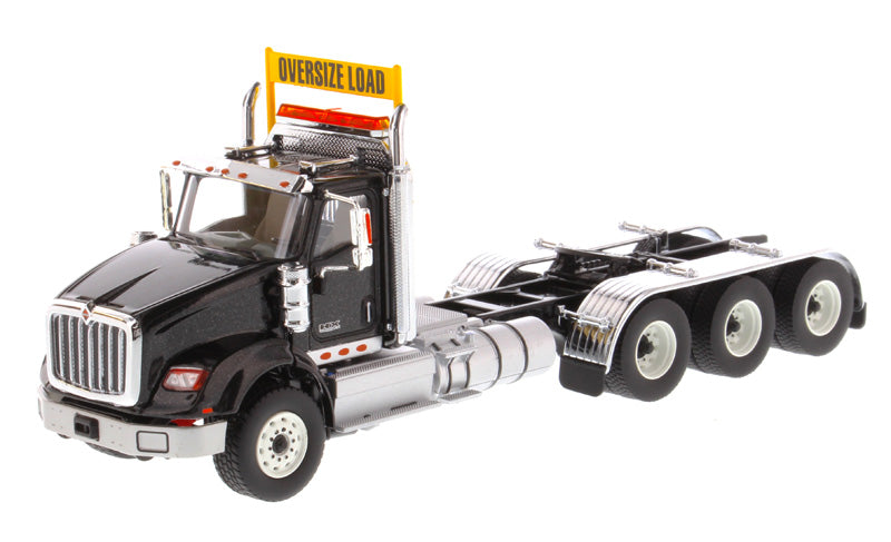 DieCast Masters 71009 1:50 Black International HX620 Day Cab Tridem Tractor