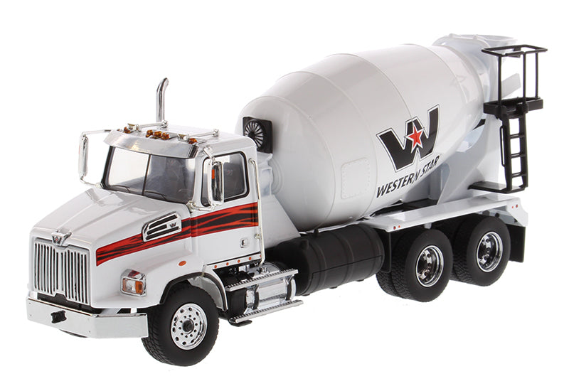 DieCast Masters 71035 1:50 White Western Star 4700 SF Concrete Mixer Truck