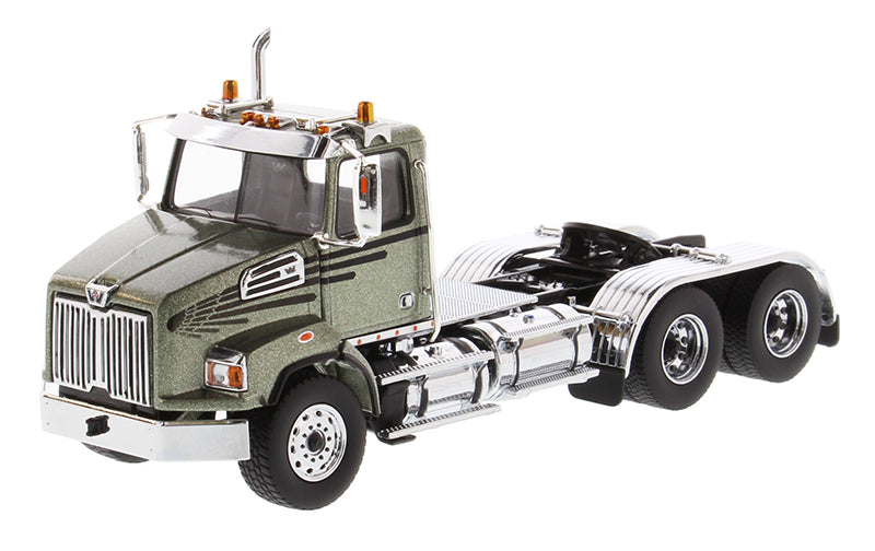 DieCast Masters 71038 1:50 Metallic Olive Western Star 4700 SF Tandem Day Cab