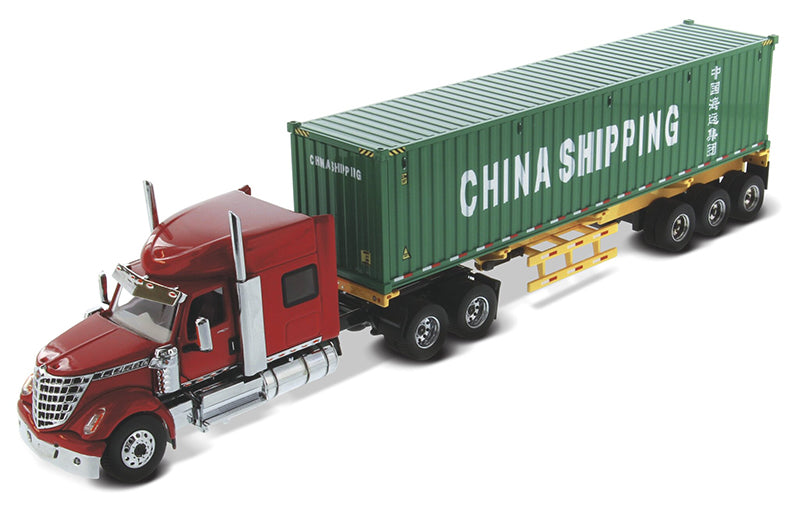 DieCast Masters 71045 1:50 Red International LoneStar Sleeper