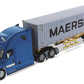 DieCast Masters 71048 1:50 Freightliner New Cascadia w/Sleeper & Skeletal Trailr