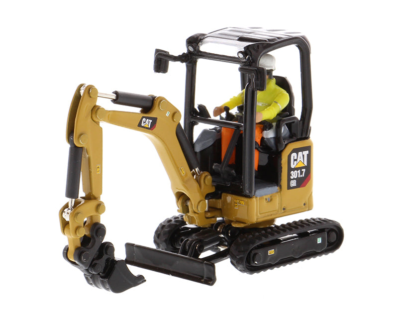 DieCast Masters 85597 1:50 Cat Diecast 301.7 Next Gen Mini Hydraulic Excavator