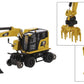 DieCast Masters 85612 1:87 Scale Caterpillar M323F Railroad Wheeled Excavator