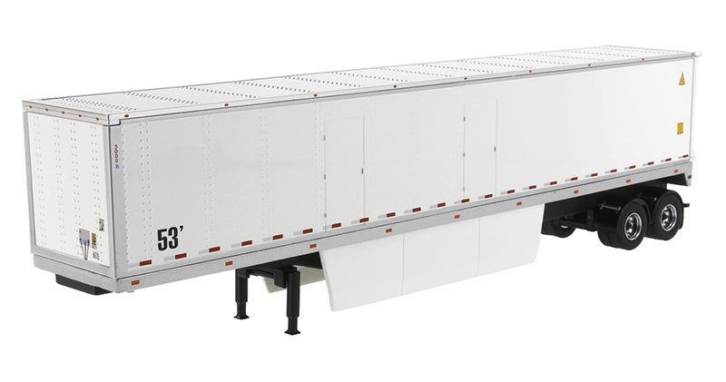 DieCast Masters 91021 1:50 White 53' Dry Van Trailer (Trailer Only)