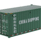 DieCast Masters 91025C 1:50 China Shipping 20' Dry Goods Shipping Container
