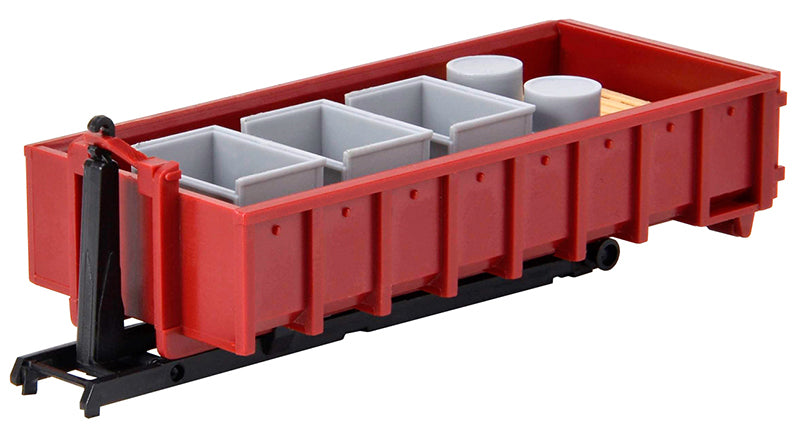 Kibri 15709 HO Roll Off Container with Loading Hook and Construction Accessories