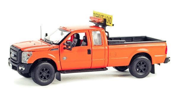 Sword Models 1100-DOT 1:50 2016 Ford F250 Pickup Truck - DOT Orange