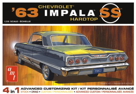 AMT 1149 1:25 1963 Chevy Impala SS Car Kit